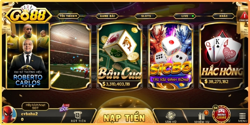 Bầu cua Go88 mang đến trải nghiệm mượt mà và tốc độ xử lý nhanh